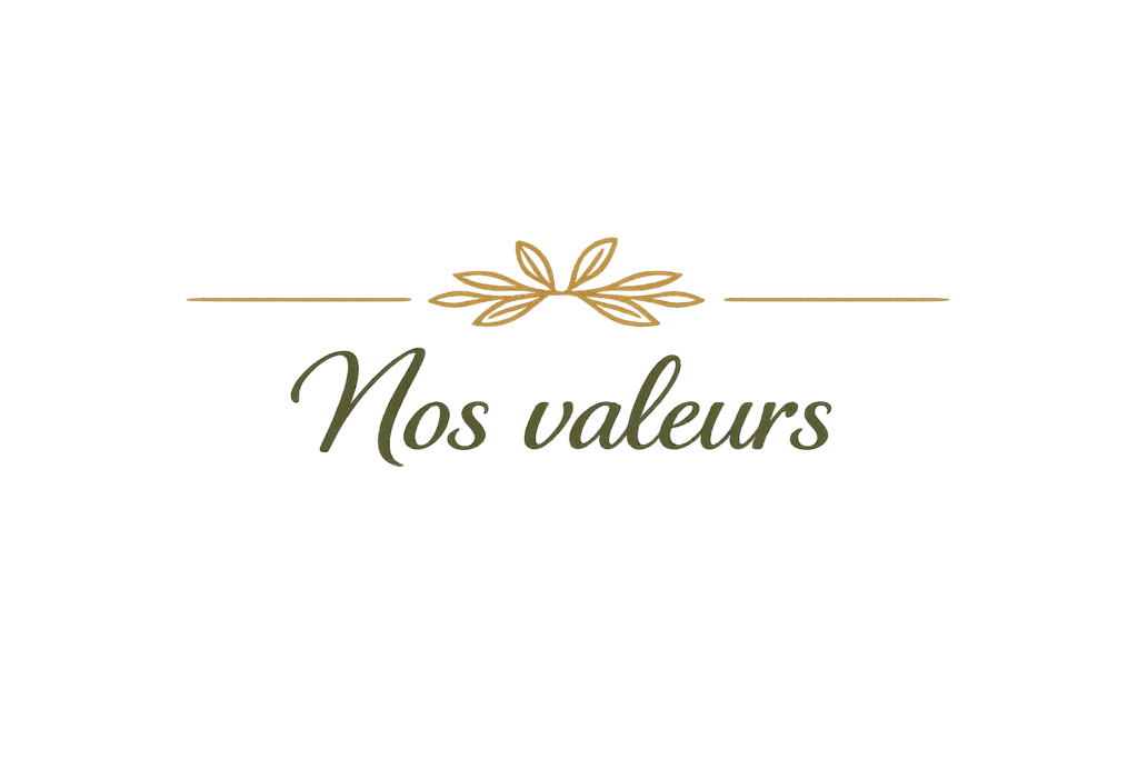 Nos valeurs